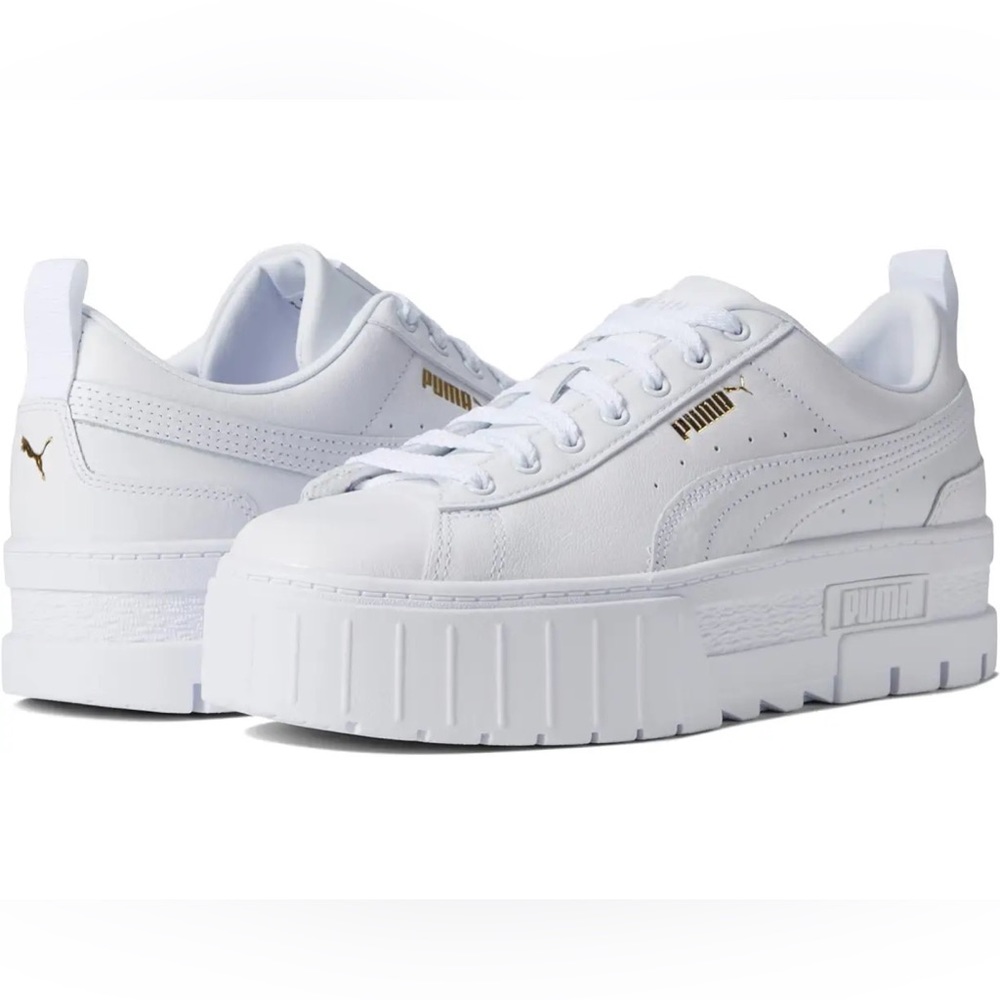 Puma Mayze Classic Womens- white sz 9